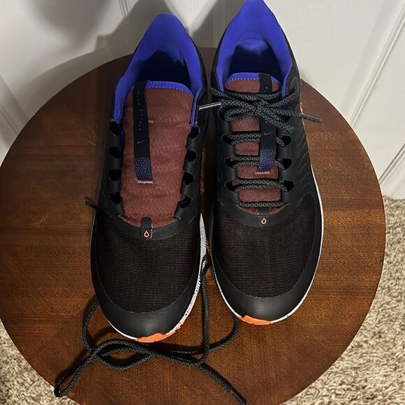 ? New NIKE Air Zoom Pegasus 38 Shield Black Orange Waterproof Running Men Sz 12 main image 6